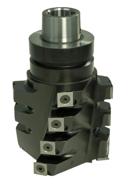 Discarded spiral cutter head